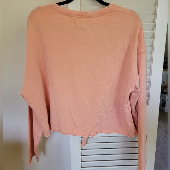 Aerie Sunset Terry Longsleeve Top - Picture 2 of 5